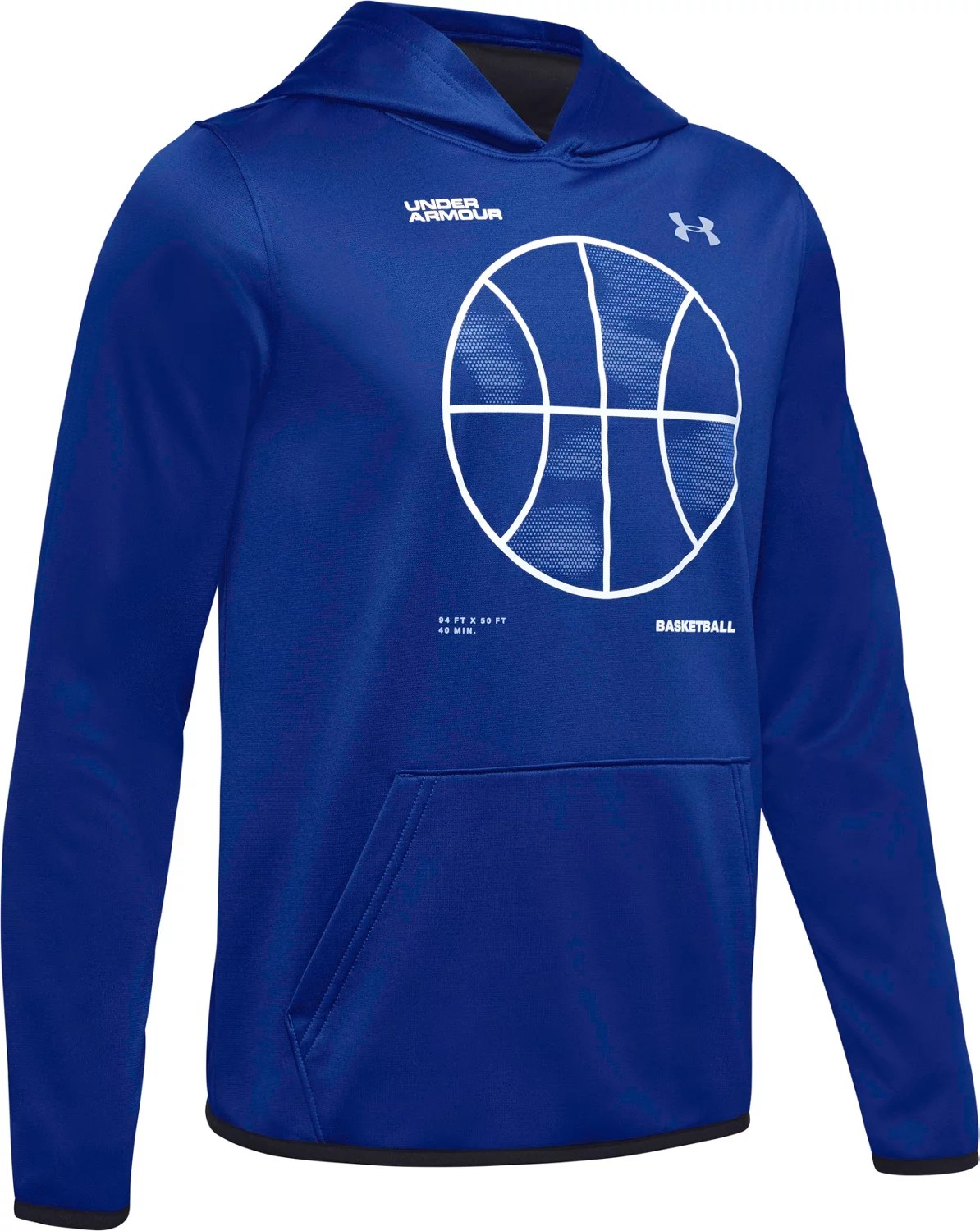 Under Armour Boys' Fleece Icon Basketball Hoodie Academy