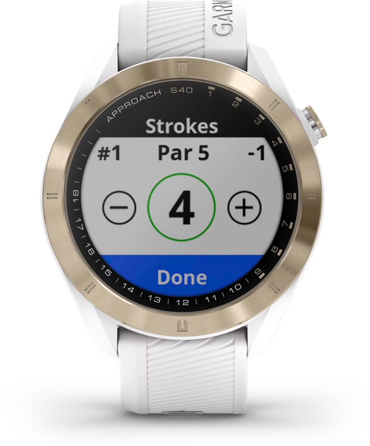 Garmin Adults' Approach S40 GPS Golf Watch Academy