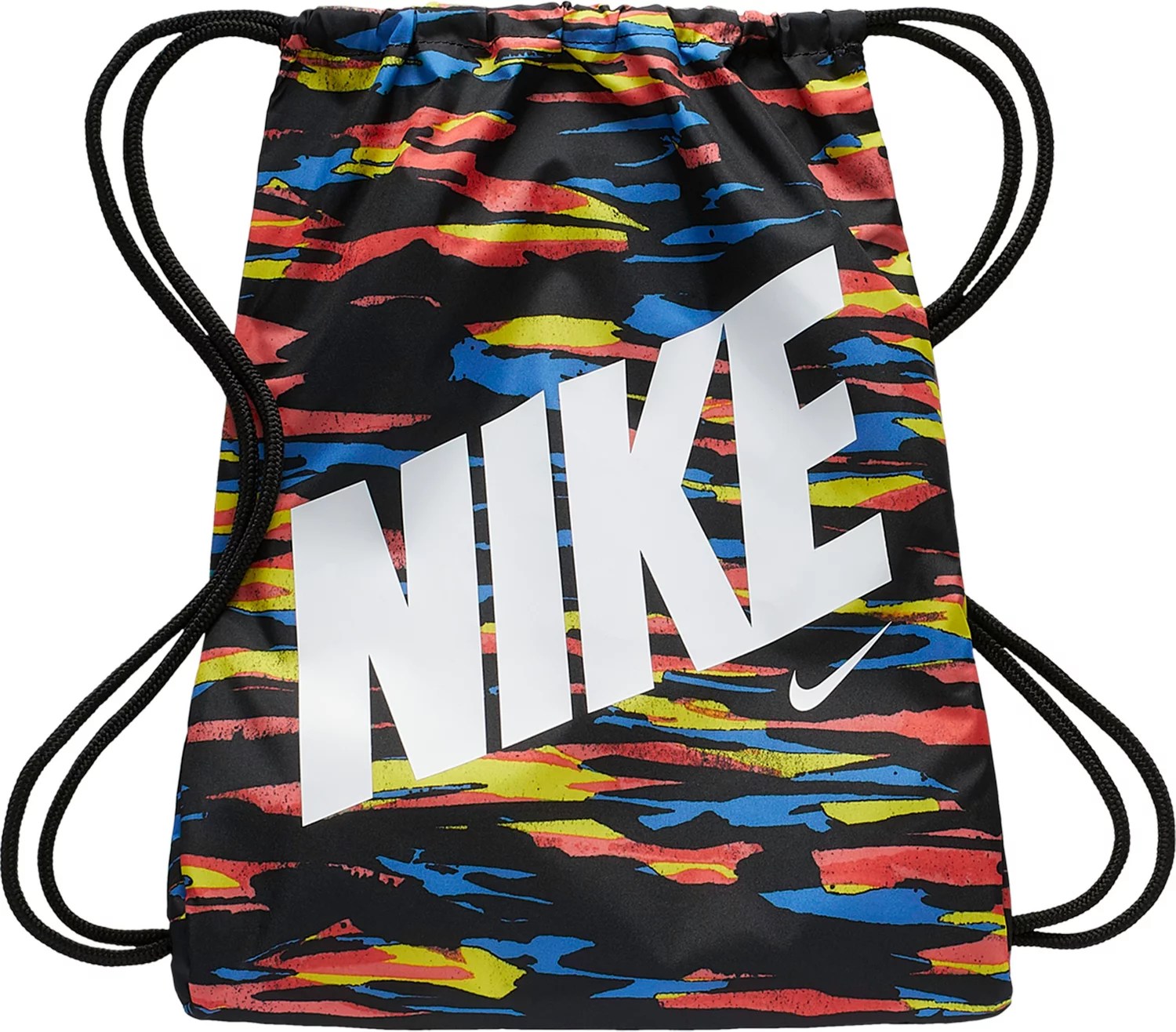 Nike Kids' AllOver Graphic Drawstring Gym Sack Academy