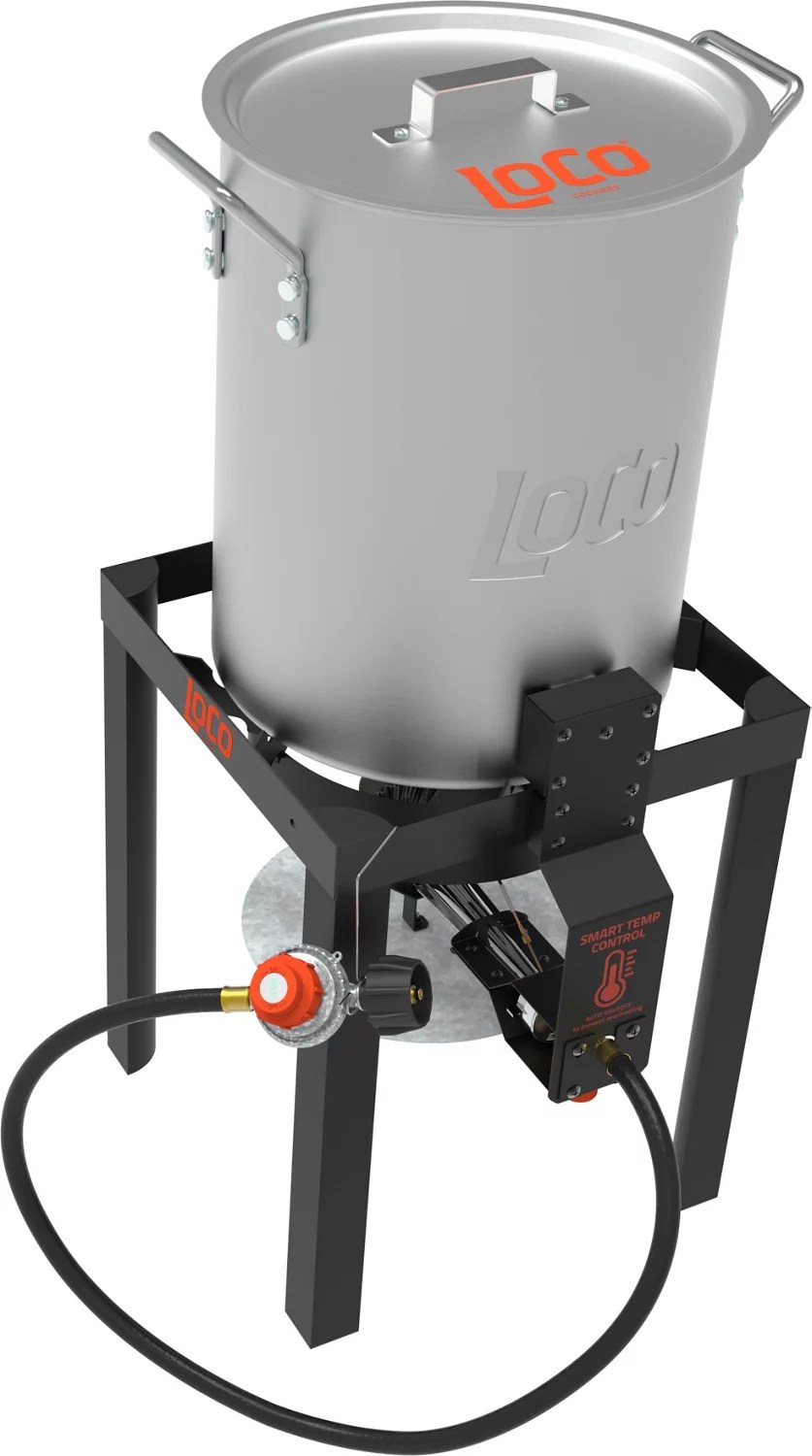 Loco Cookers 36 qt ExtraLarge Turkey Fryer Academy