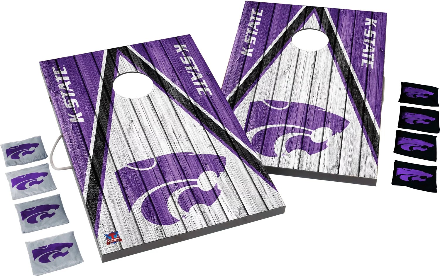 Victory Tailgate Kansas State University Bean Bag Toss Game Academy