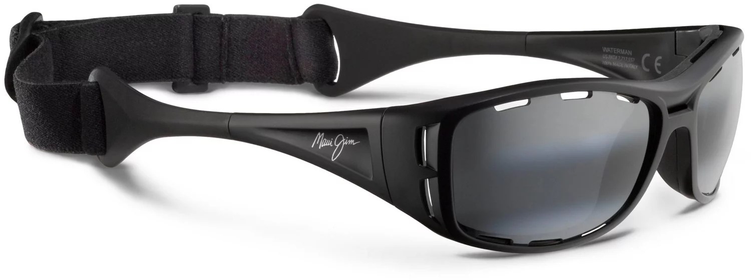 Maui Jim Waterman Polarized WrapAround Sunglasses Academy