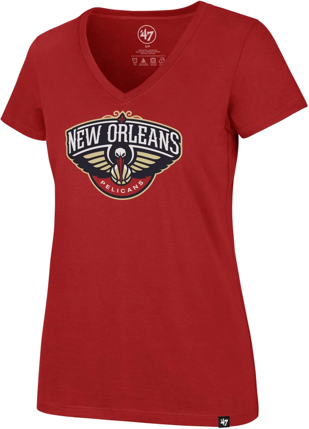 '47 New Orleans Pelicans Women's Imprint Vneck Tshirt Academy