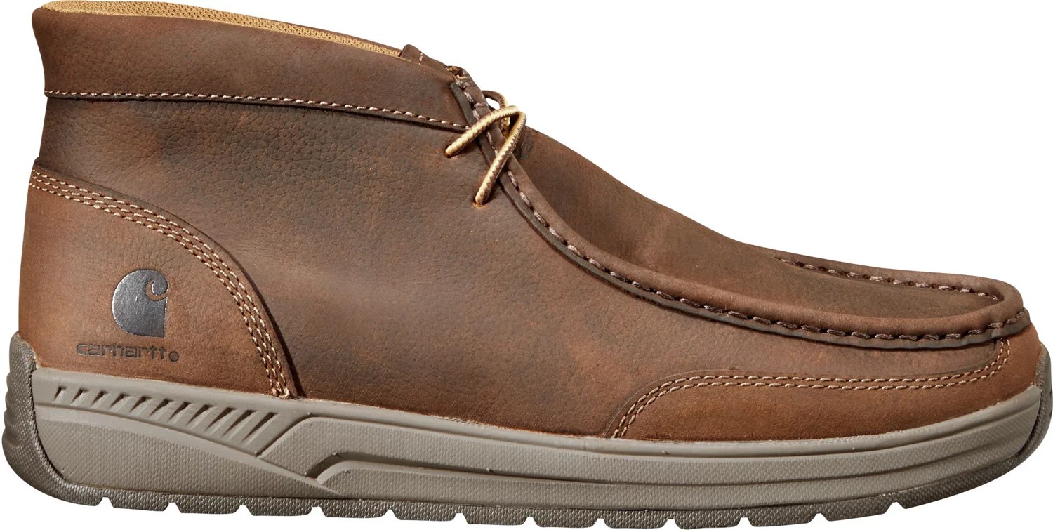 Carhartt Men's Chukka Casual Wedge SoftToe Lace Up Work Boots Academy
