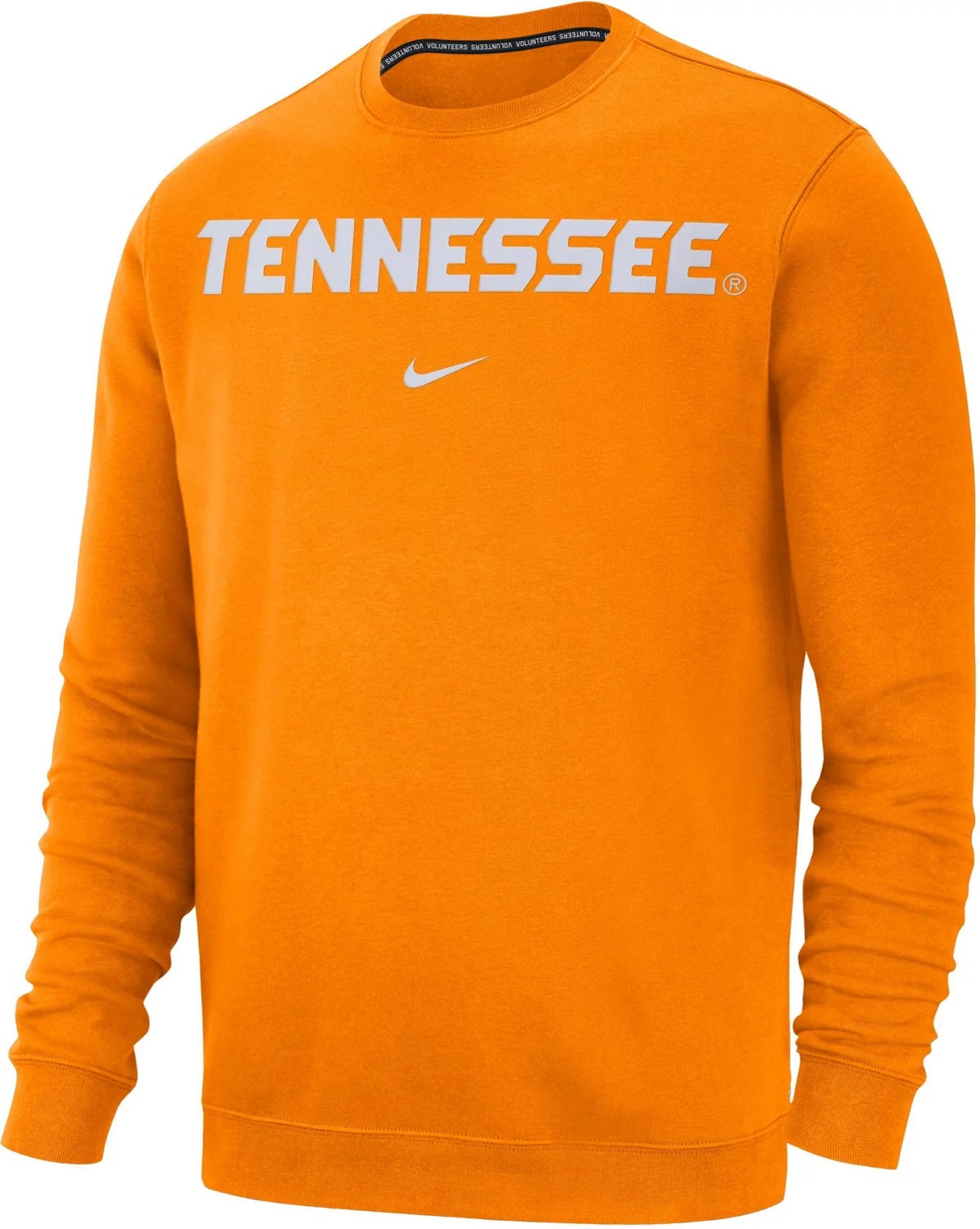 Nike Men's University of Tennessee Fleece Club Crew Sweatshirt Academy
