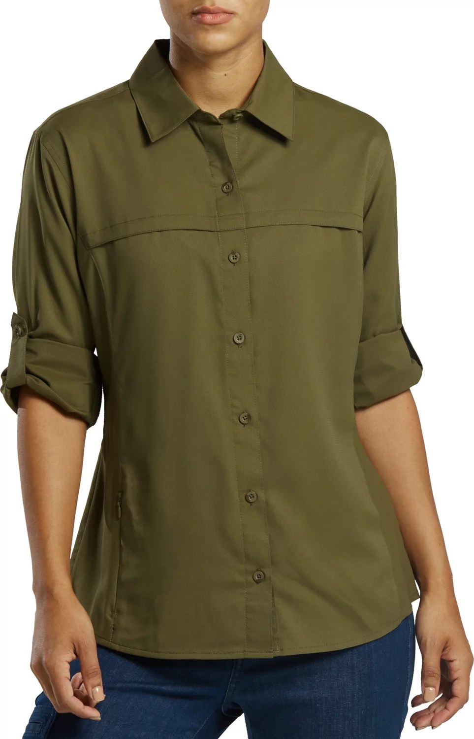 Magellan Outdoors Women's Overcast Long Sleeve Fishing Shirt Academy