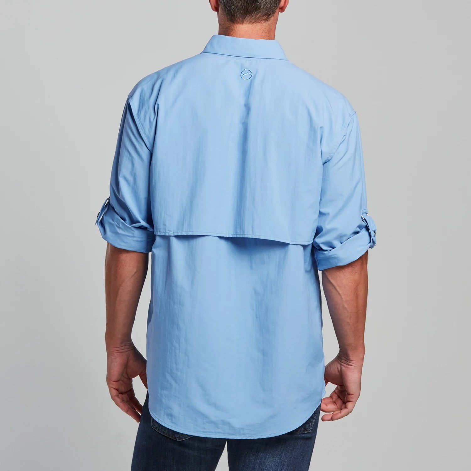 Magellan Outdoors Men's Laguna Madre Solid Long Sleeve Fishing Shirt