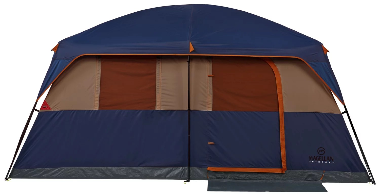 Magellan Outdoors Grand Ponderosa 10 Person Family Cabin Tent | Academy