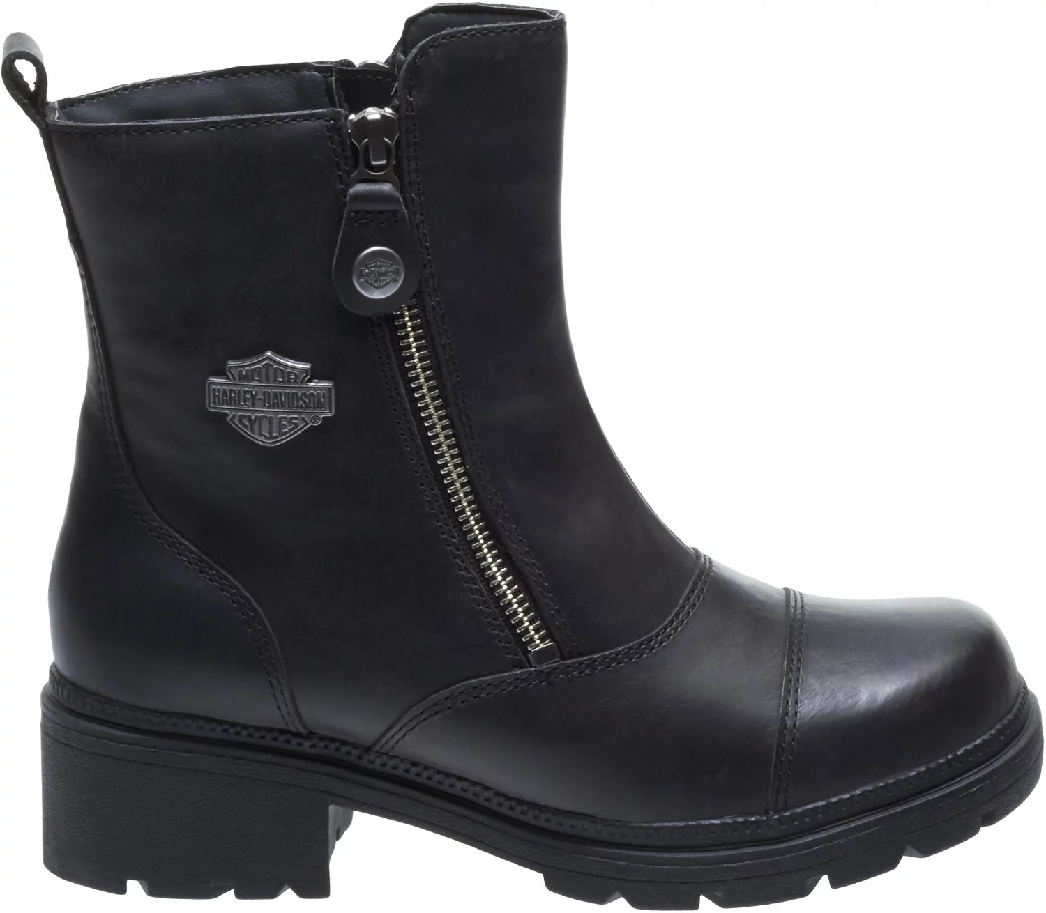 HarleyDavidson Women's Amherst Twin Zip Boots Academy