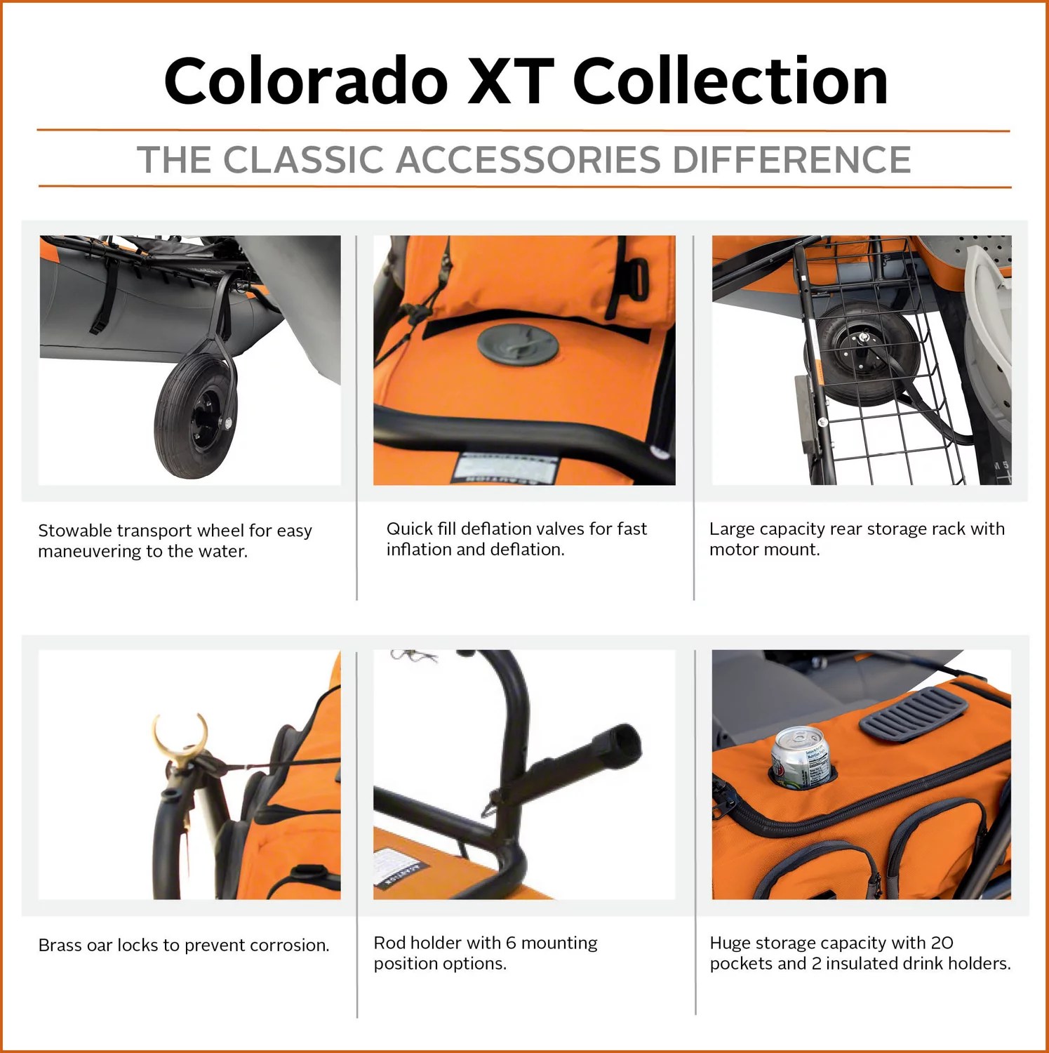 Classic Accessories Colorado XT 9 ft Pontoon Boat | Academy