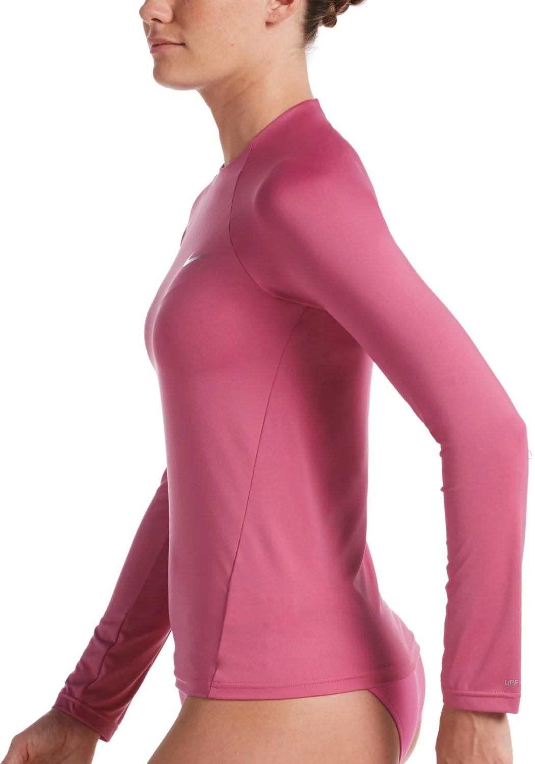 Nike Women's Essential Long Sleeve Hydroguard Rash Guard Academy