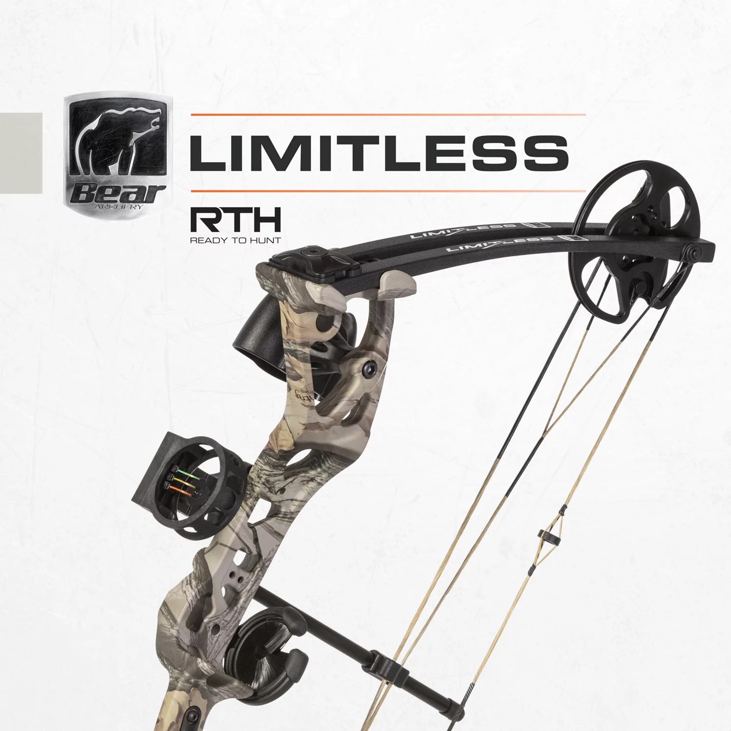 Bear Archery Youth Limitless Compound Bow Ready to Hunt Package Academy