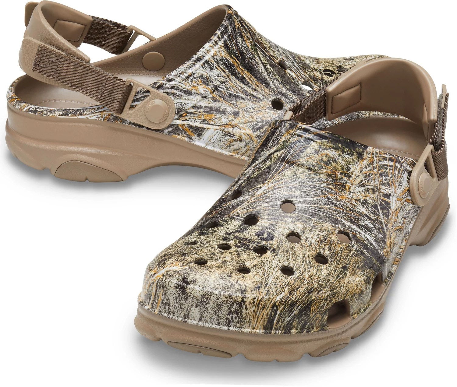 Crocs Adults' Classic Mossy Oak Brush All Terrain Clog Casual Shoes