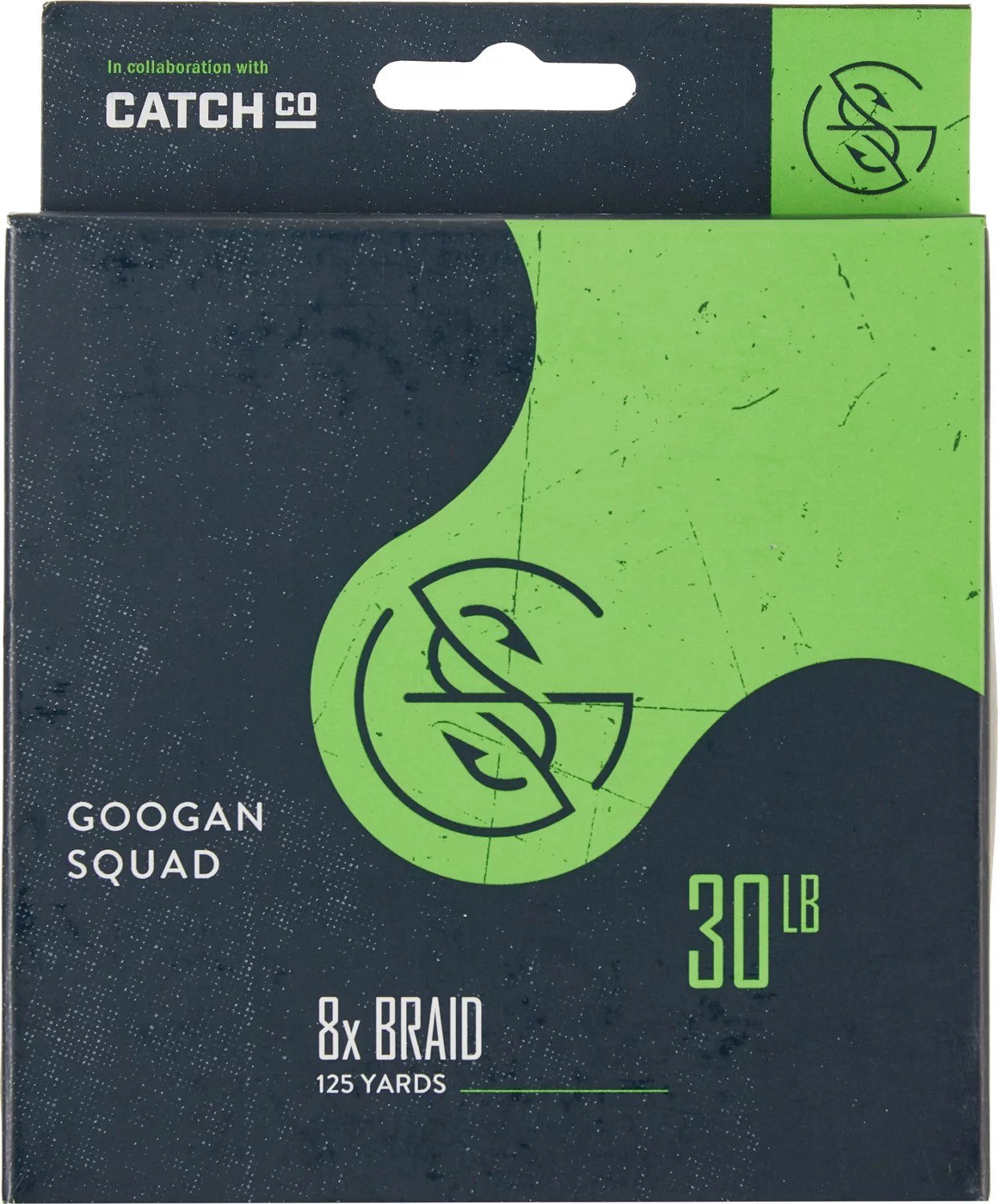 Googan Squad 125 yd Braided Dyneema Fishing Line Academy