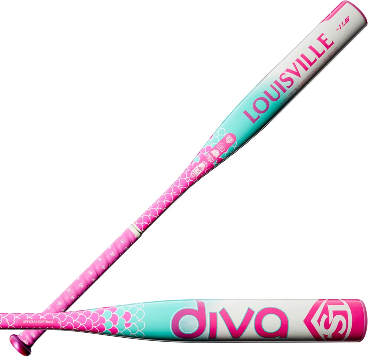 Louisville Slugger Girls' 2020 Diva Composite FastPitch