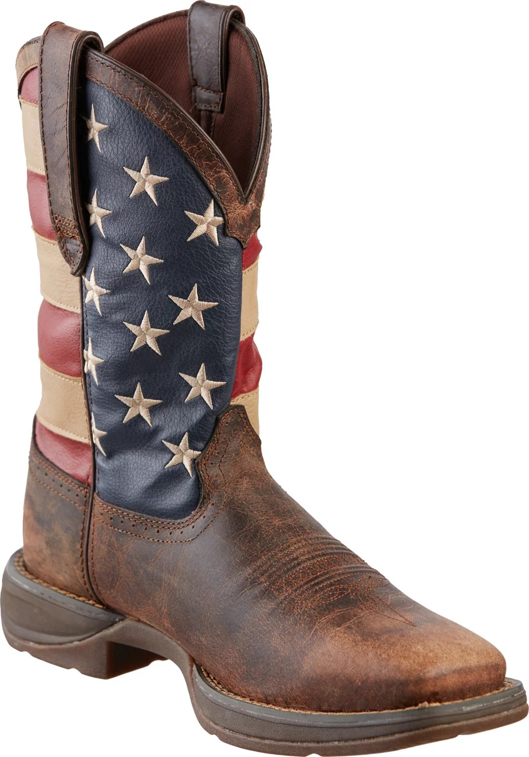 Rocky Men's Rebel American Flag Western Boots Academy