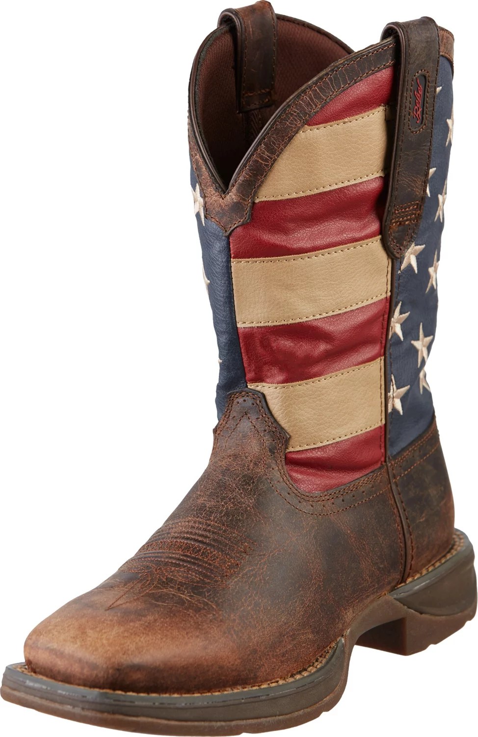 Rocky Men's Rebel American Flag Western Boots Academy