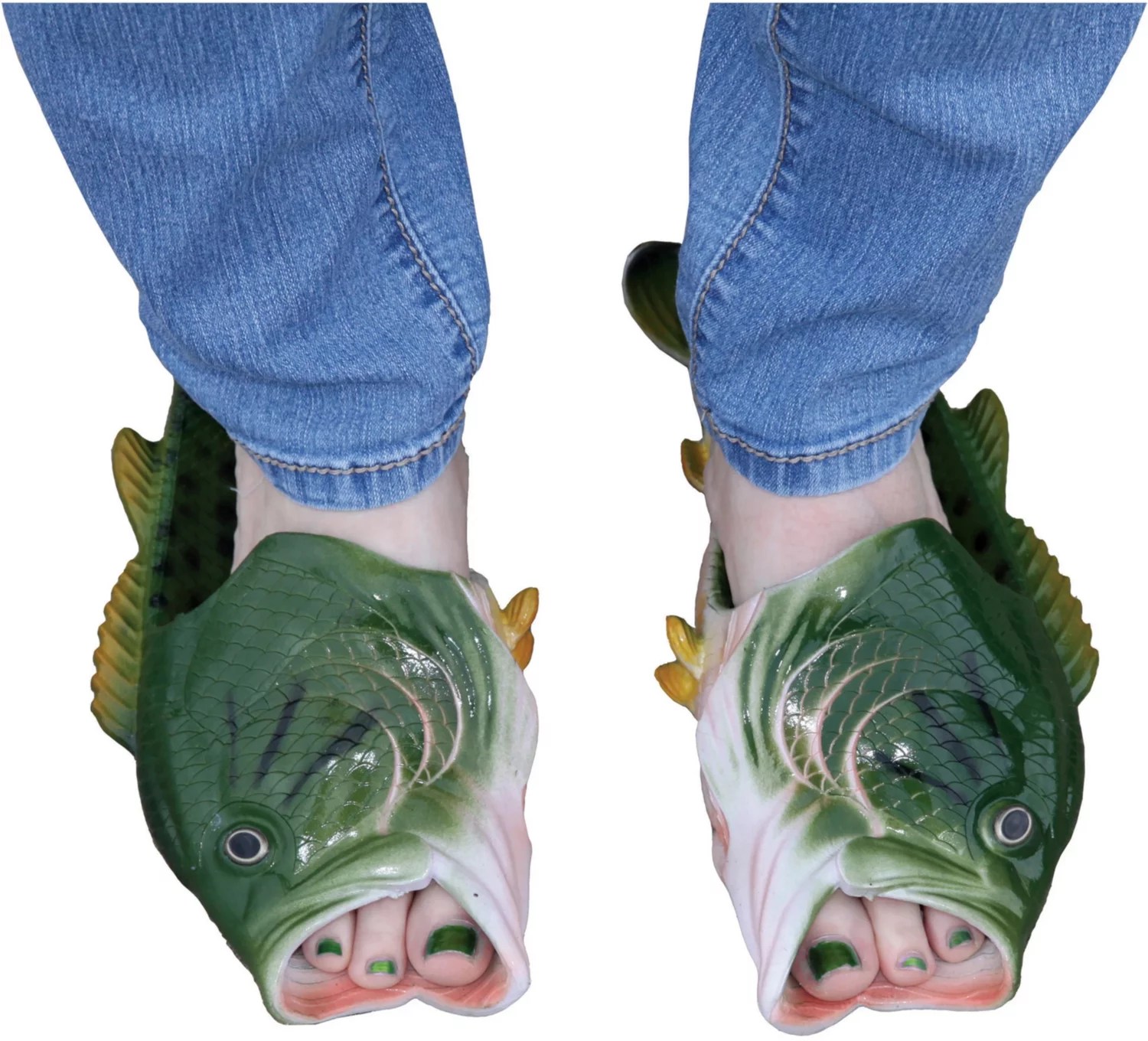River's Edge Products Adults' Bass Fish Sandals Academy