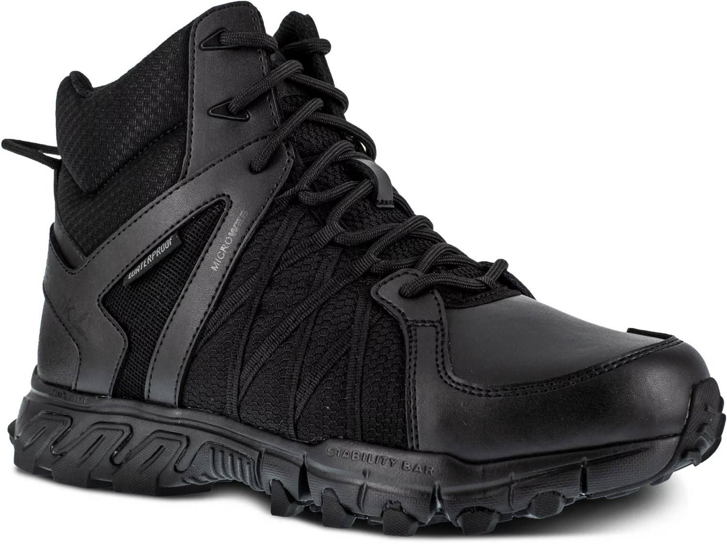 Reebok Men's Trailgrip Tactical Waterproof Boots Academy
