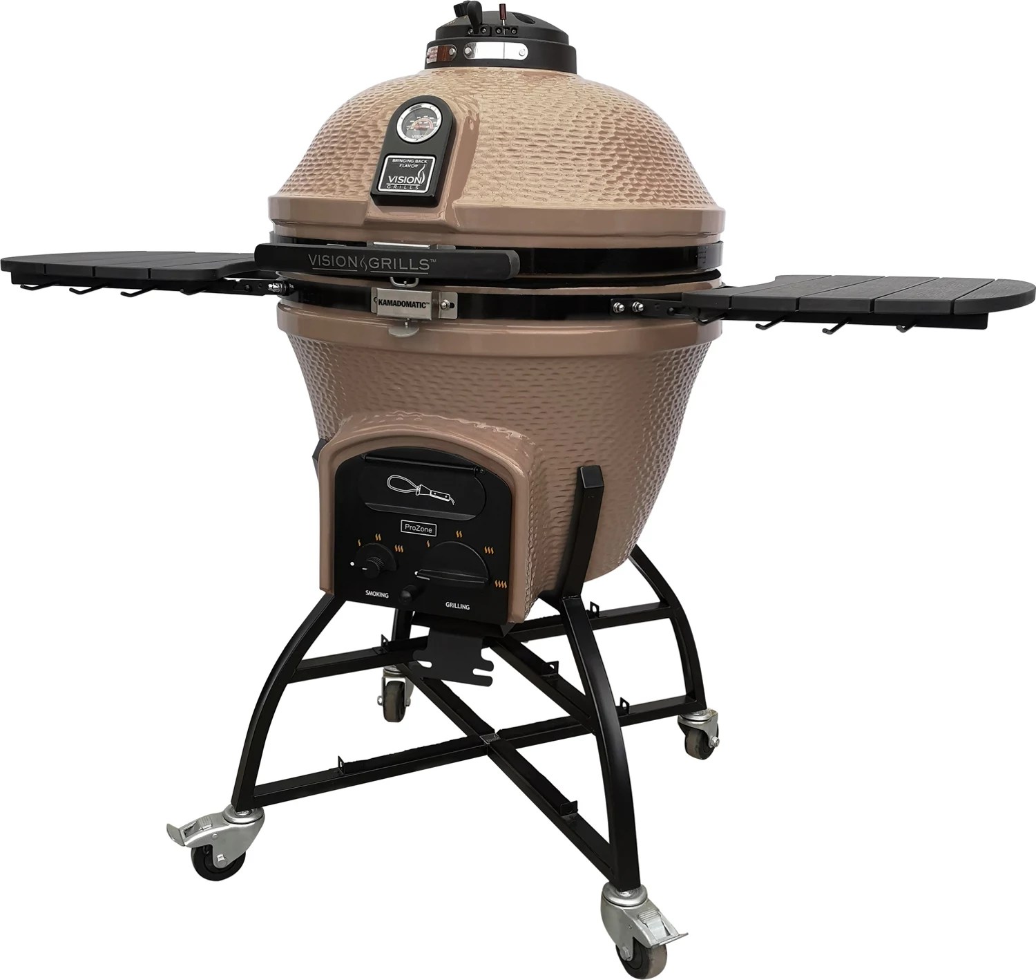 Vision Grills Pro Mega Series Kamado Ceramic Charcoal Grill Academy