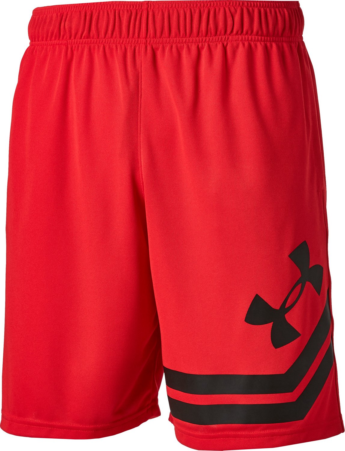 Under Armour Men's Baseline Court Basketball Shorts 10 in Academy
