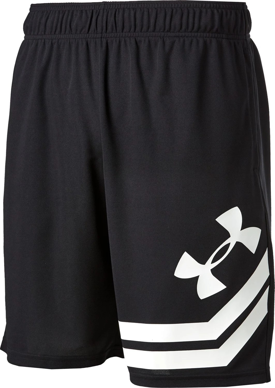 Under Armour Men's Baseline Court Basketball Shorts 10 in Academy