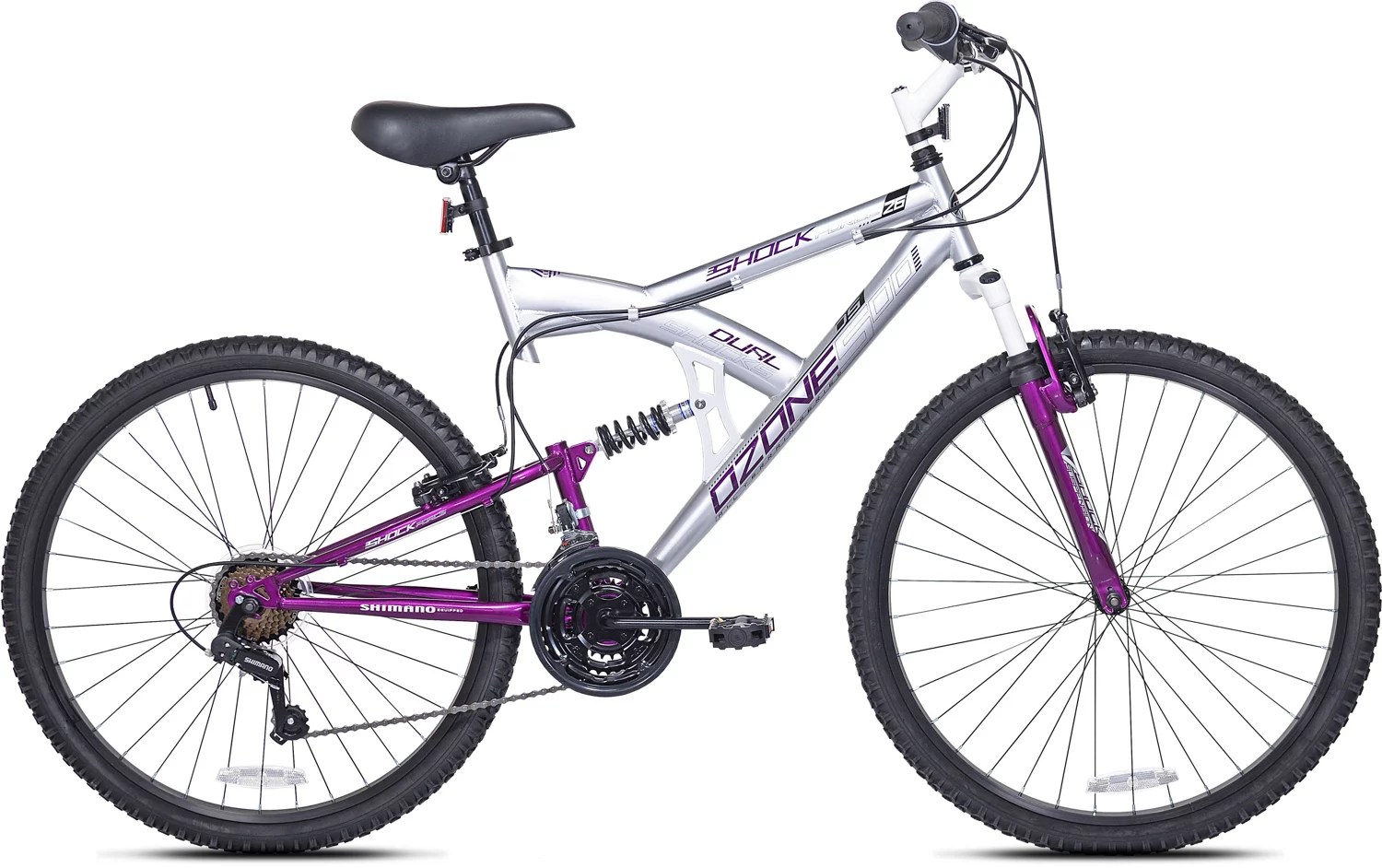 Ozone 500 Women's Shock Force 26 in 21Speed Mountain Bike Academy