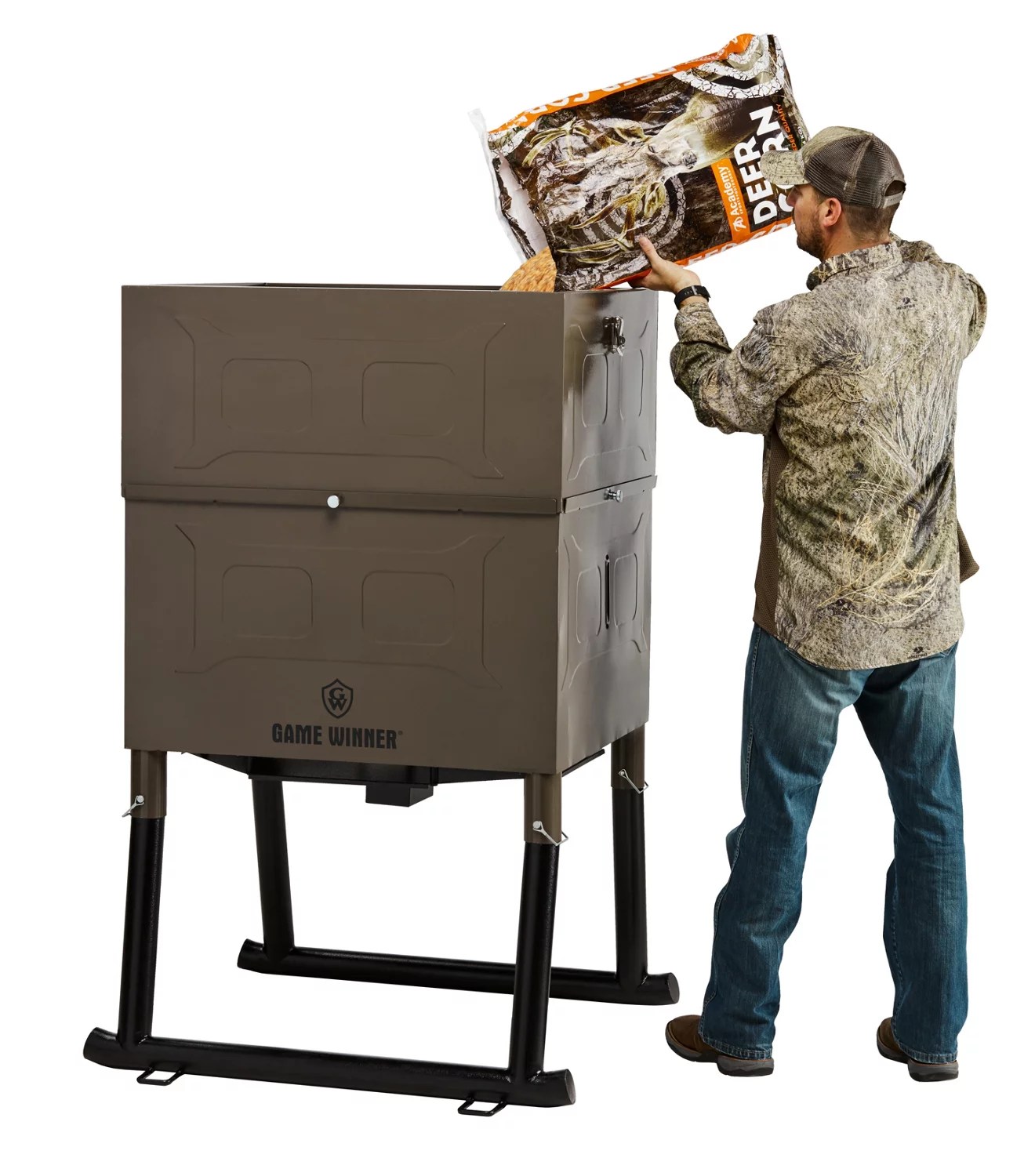 Game Winner 720LB No Hassle Feeder Academy