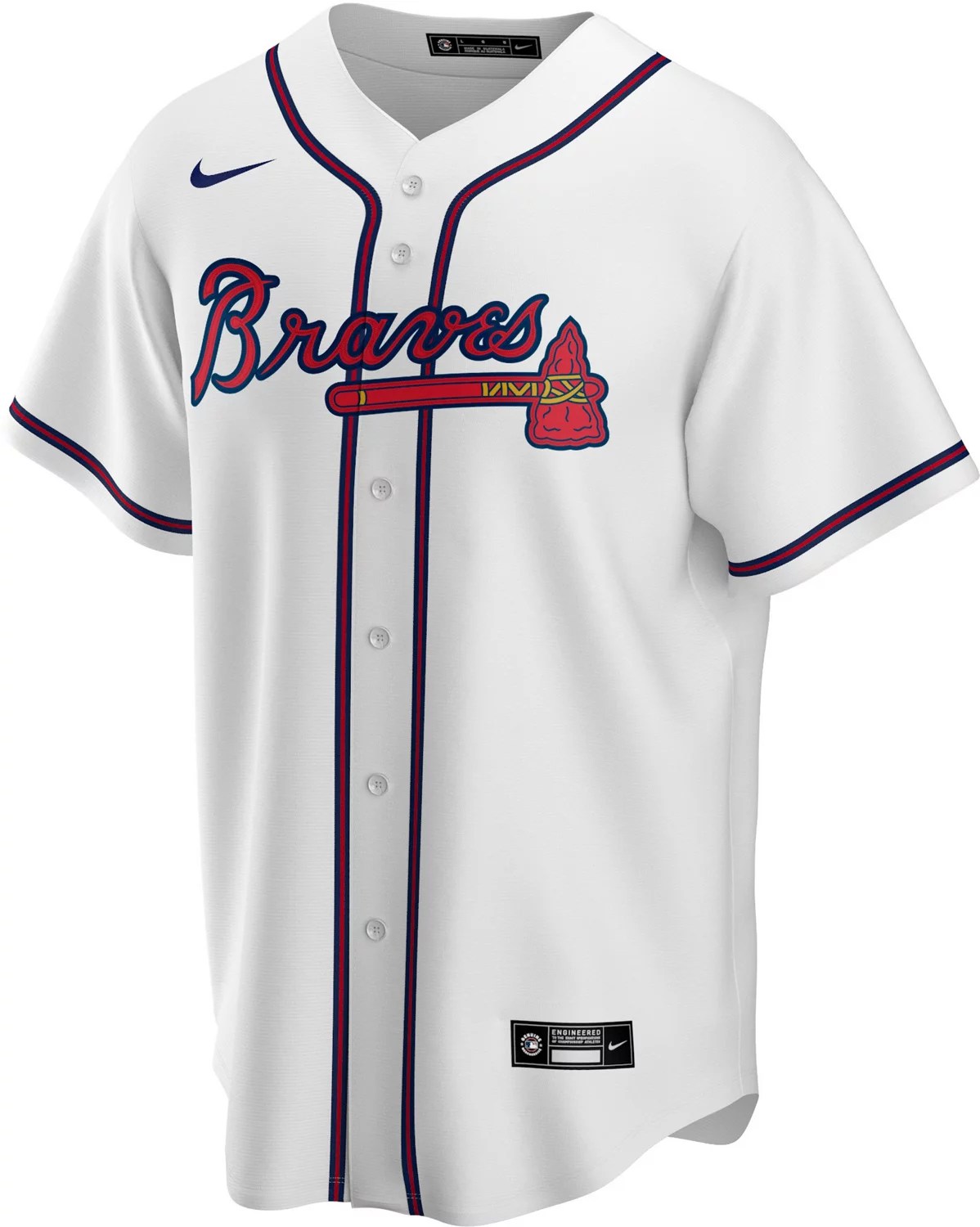Nike Men's Atlanta Braves Freddie Freeman Official Replica Home Jersey