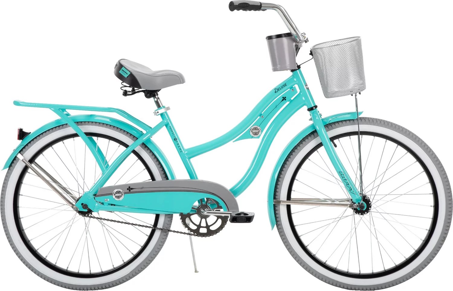 Huffy Girls' Deluxe 24 in Cruiser Bike Academy