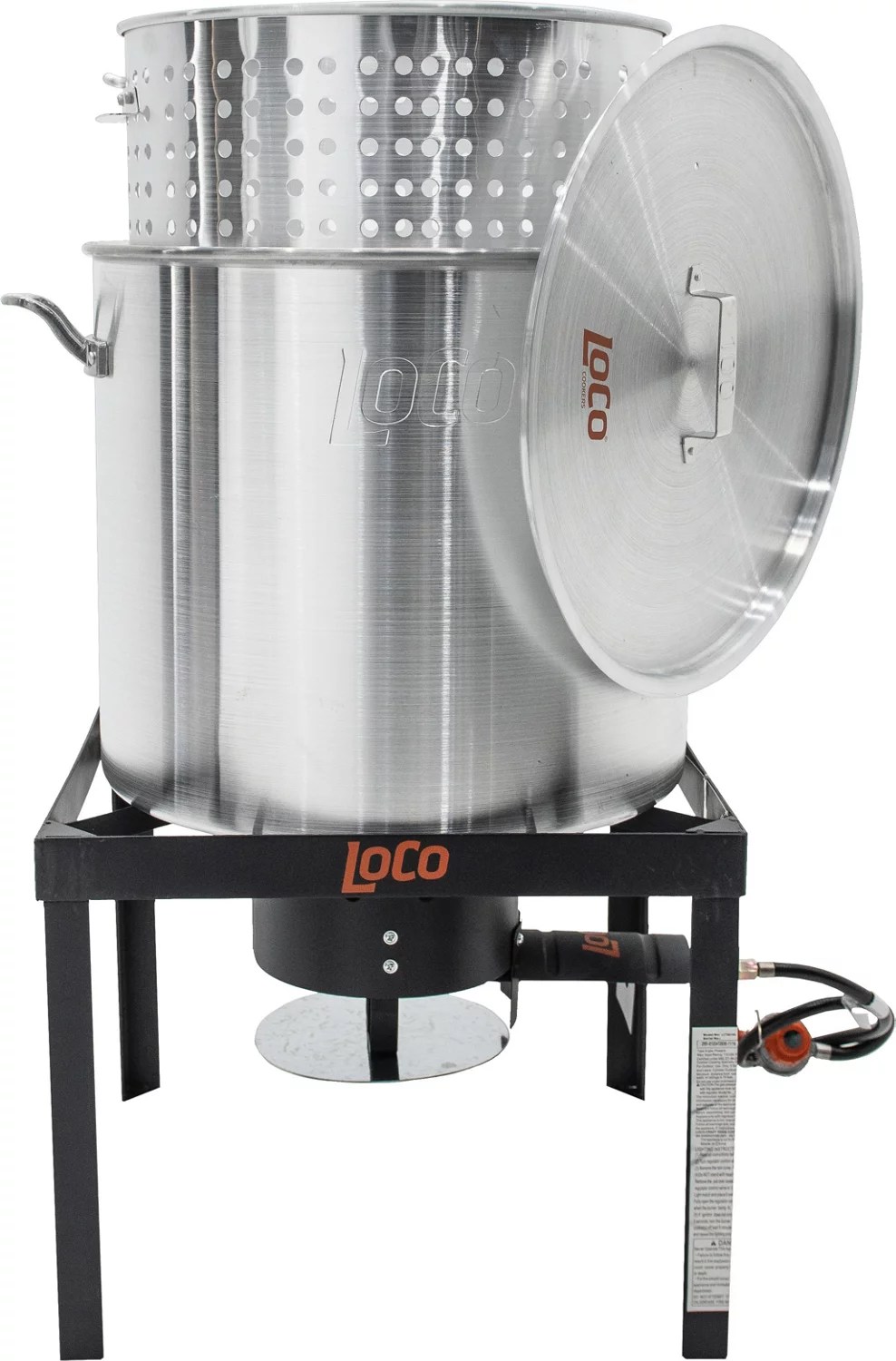 Loco Cookers Twist and Steam Boiling Kit Academy