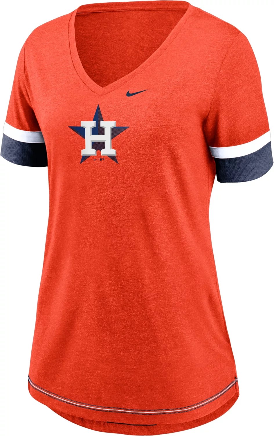 Nike Women's Houston Astros Mesh Logo Fashion Tshirt Academy