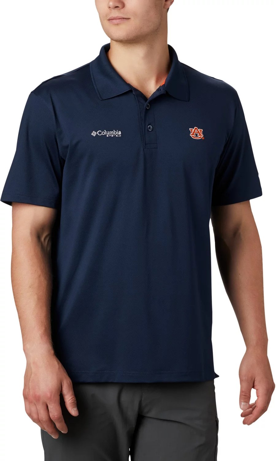 Columbia Sportswear Men's Auburn University CLG Skiff Cast Polo Shirt