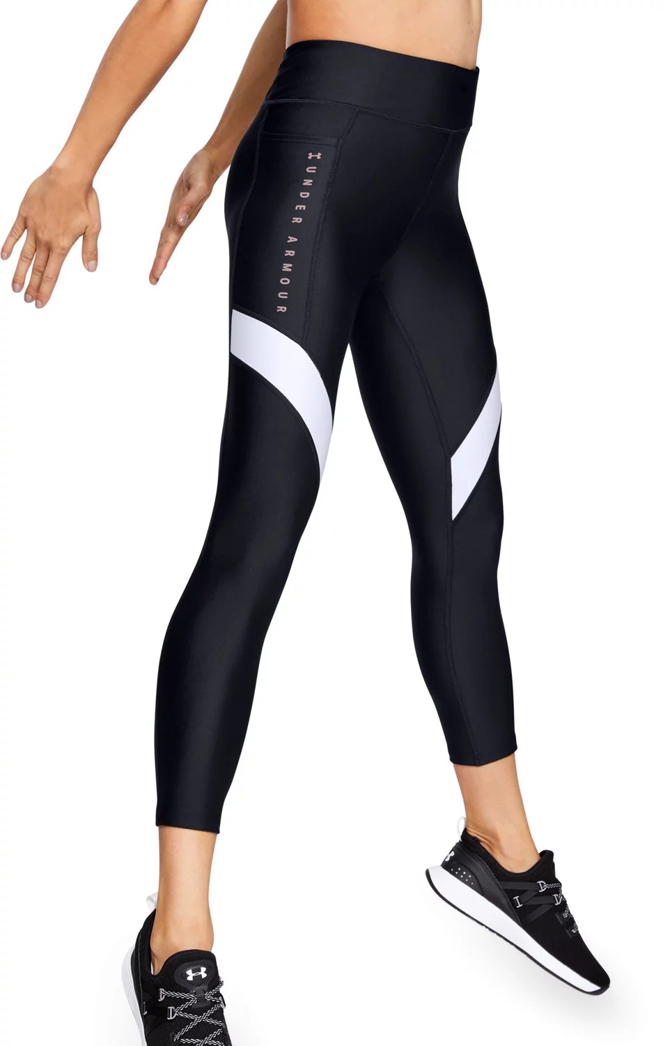 Under Armour Women's HeatGear Sport Ankle Crop Leggings Academy