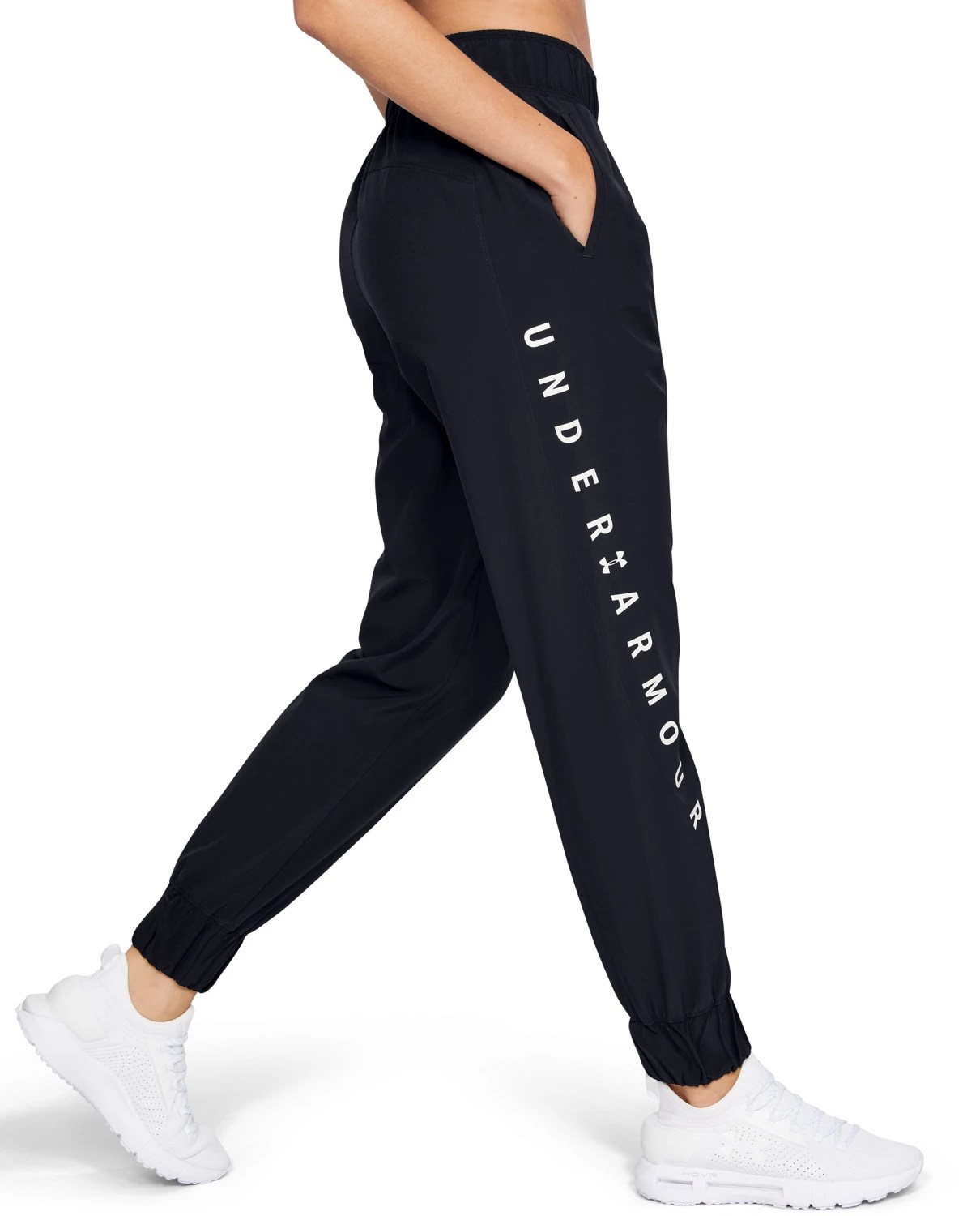 Under Armour Women's Woven Branded Sweatpants Academy