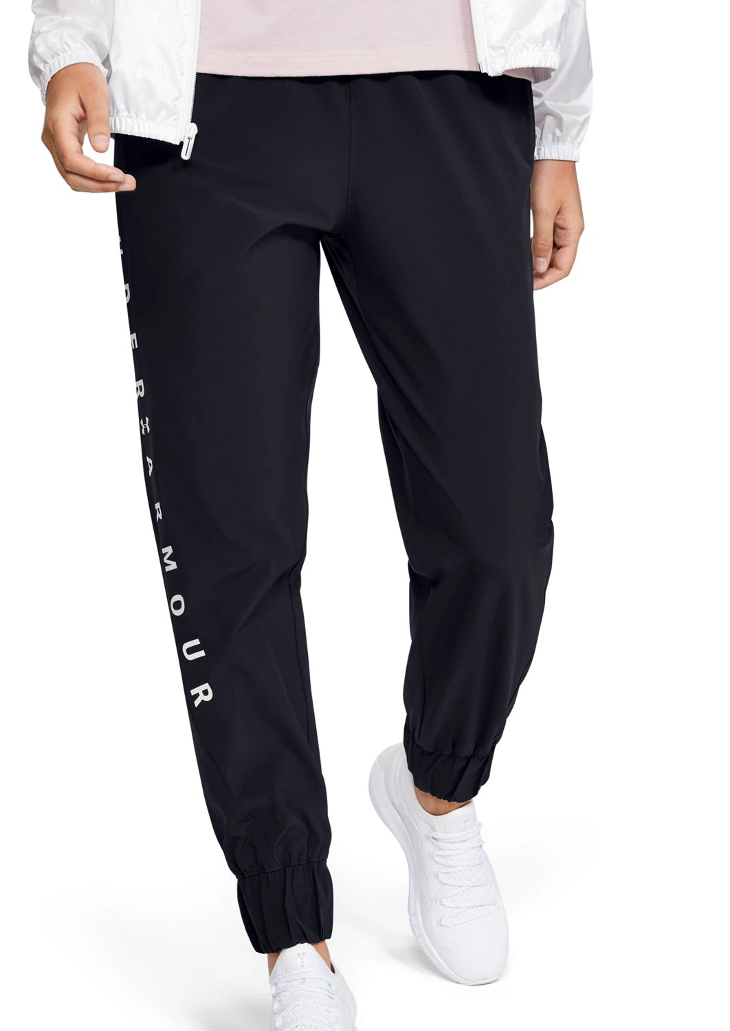 Under Armour Women's Woven Branded Sweatpants Academy