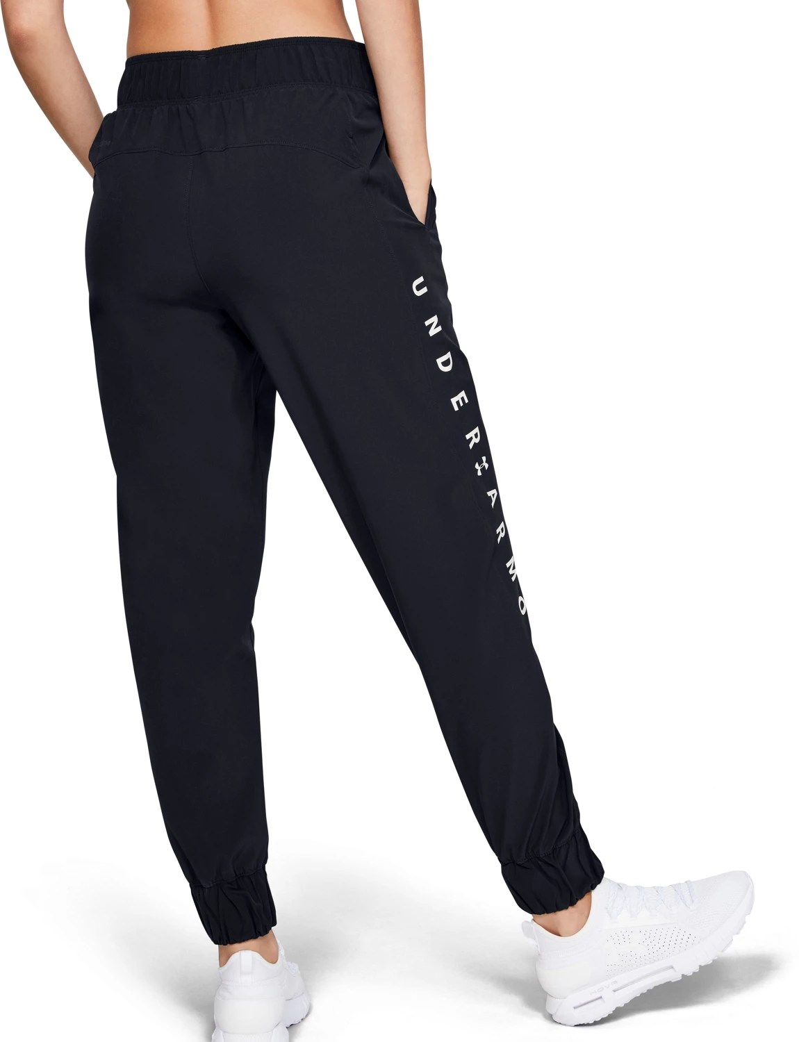 Under Armour Women's Woven Branded Sweatpants Academy