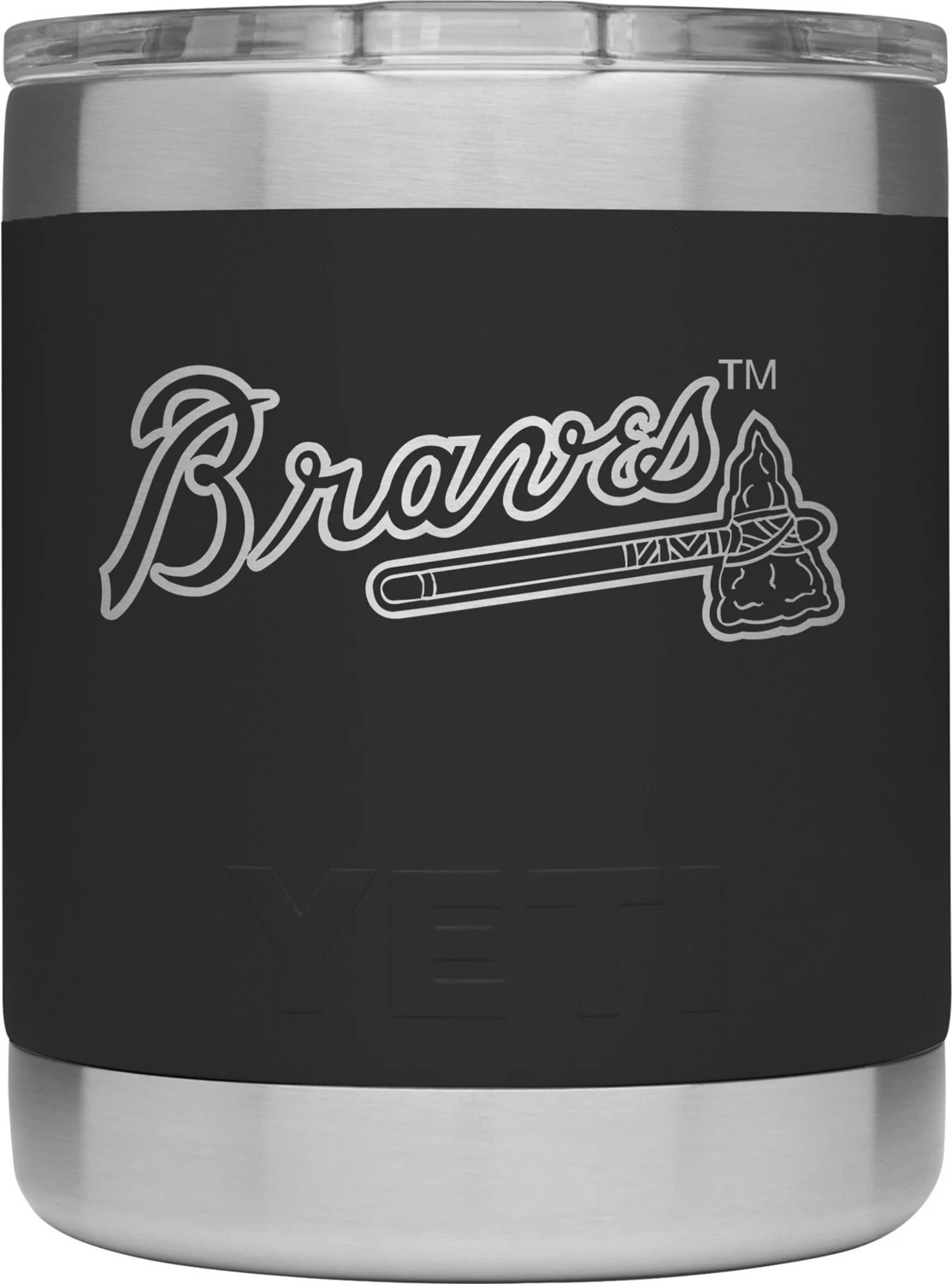 YETI Atlanta Braves Rambler Lowball 10 oz Tumbler Academy