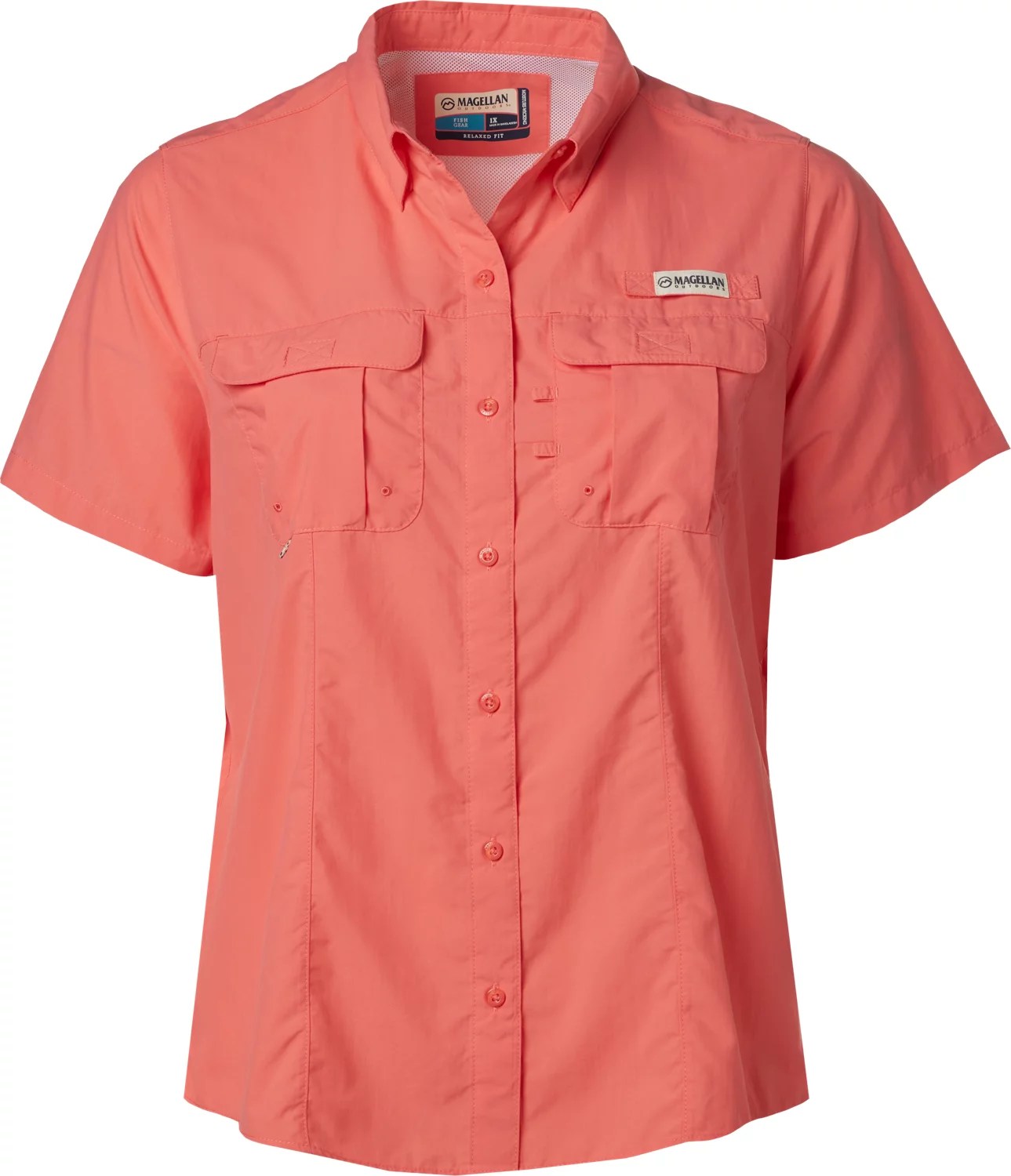 Magellan Outdoors Women's Laguna Madre Plus Size Fishing Shirt Academy