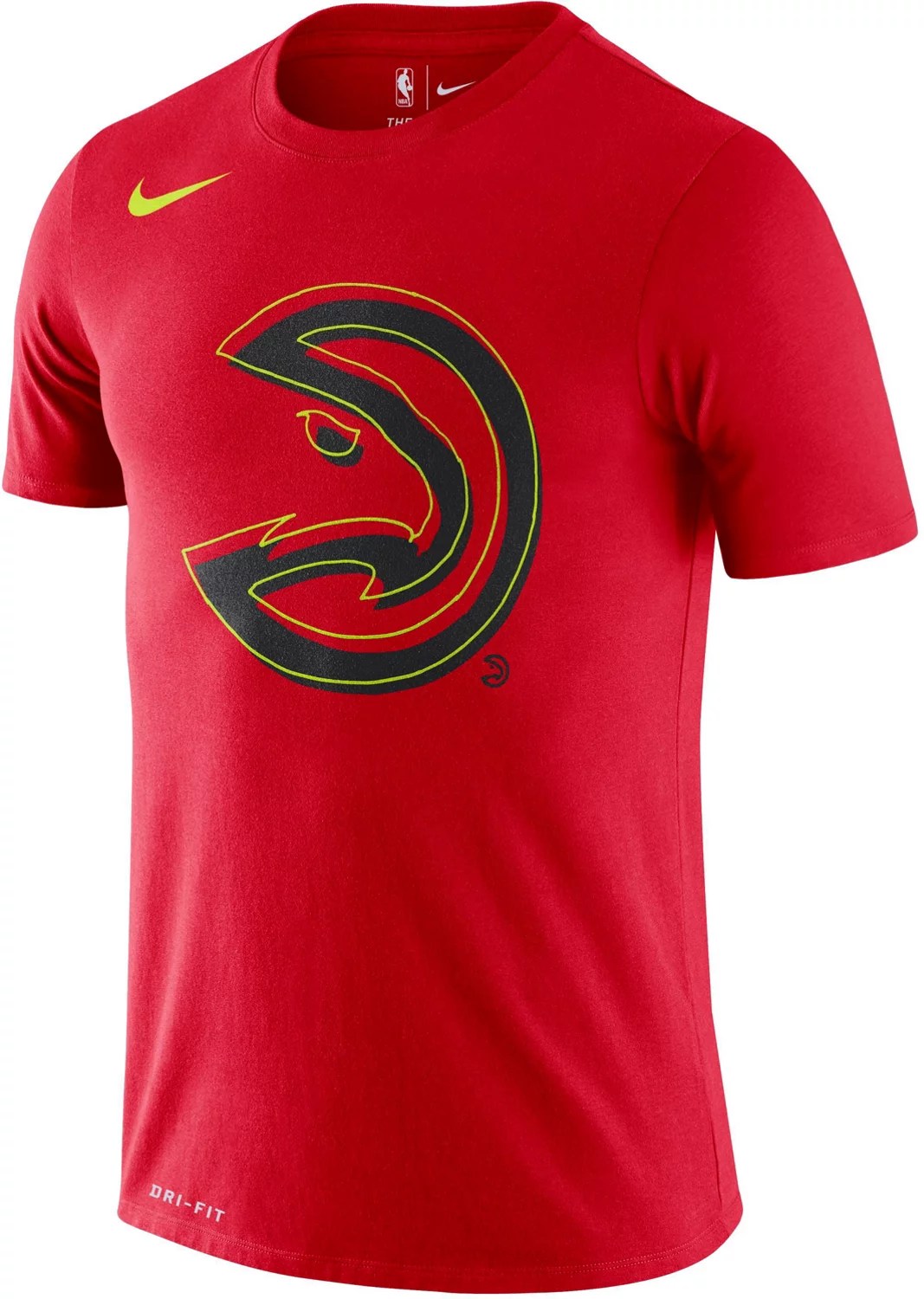 Nike Men's Atlanta Hawks DriFIT Fanwear RP Logo Tshirt Academy