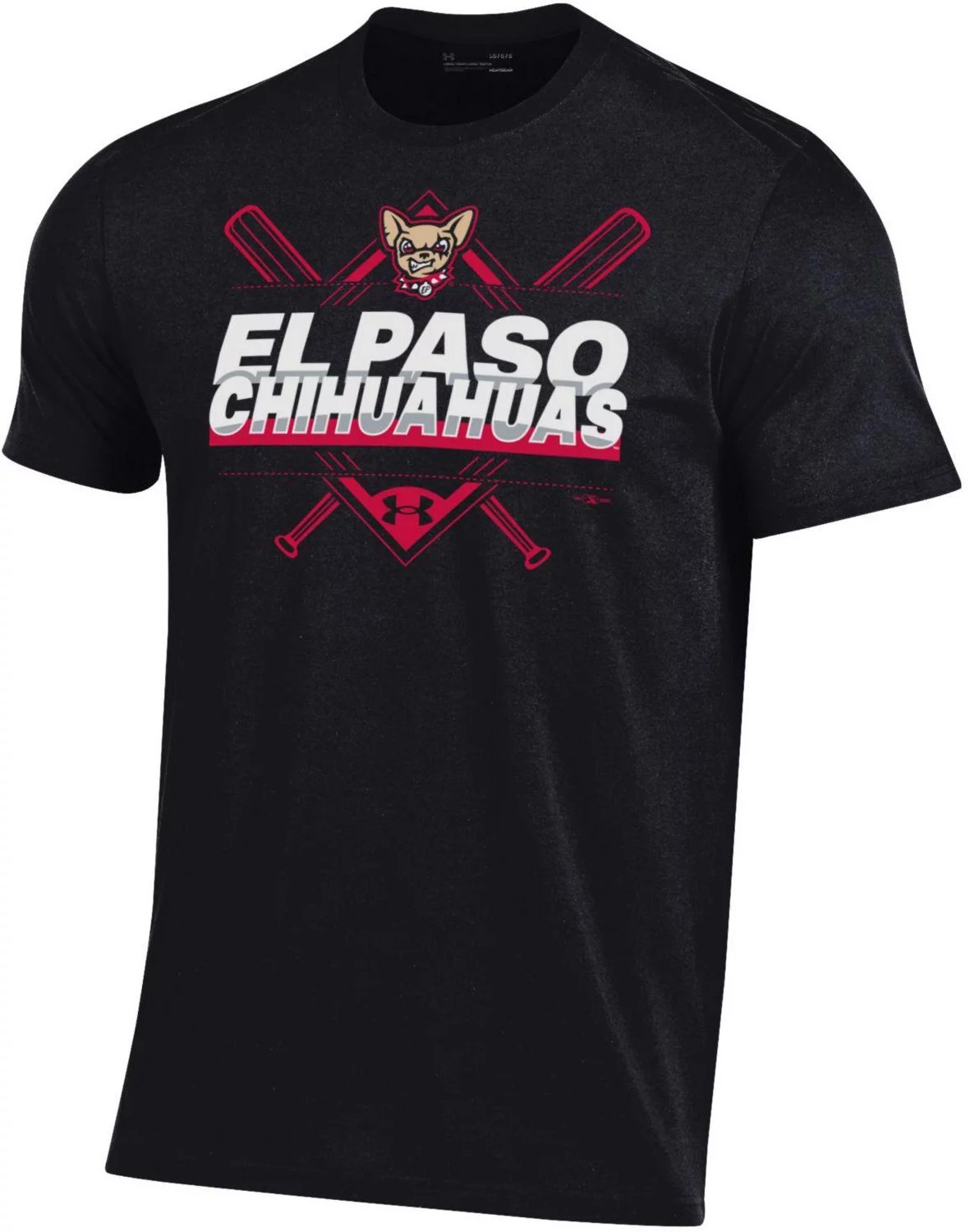 Under Armor Mans El Paso Chihuahuas Performance Shirt