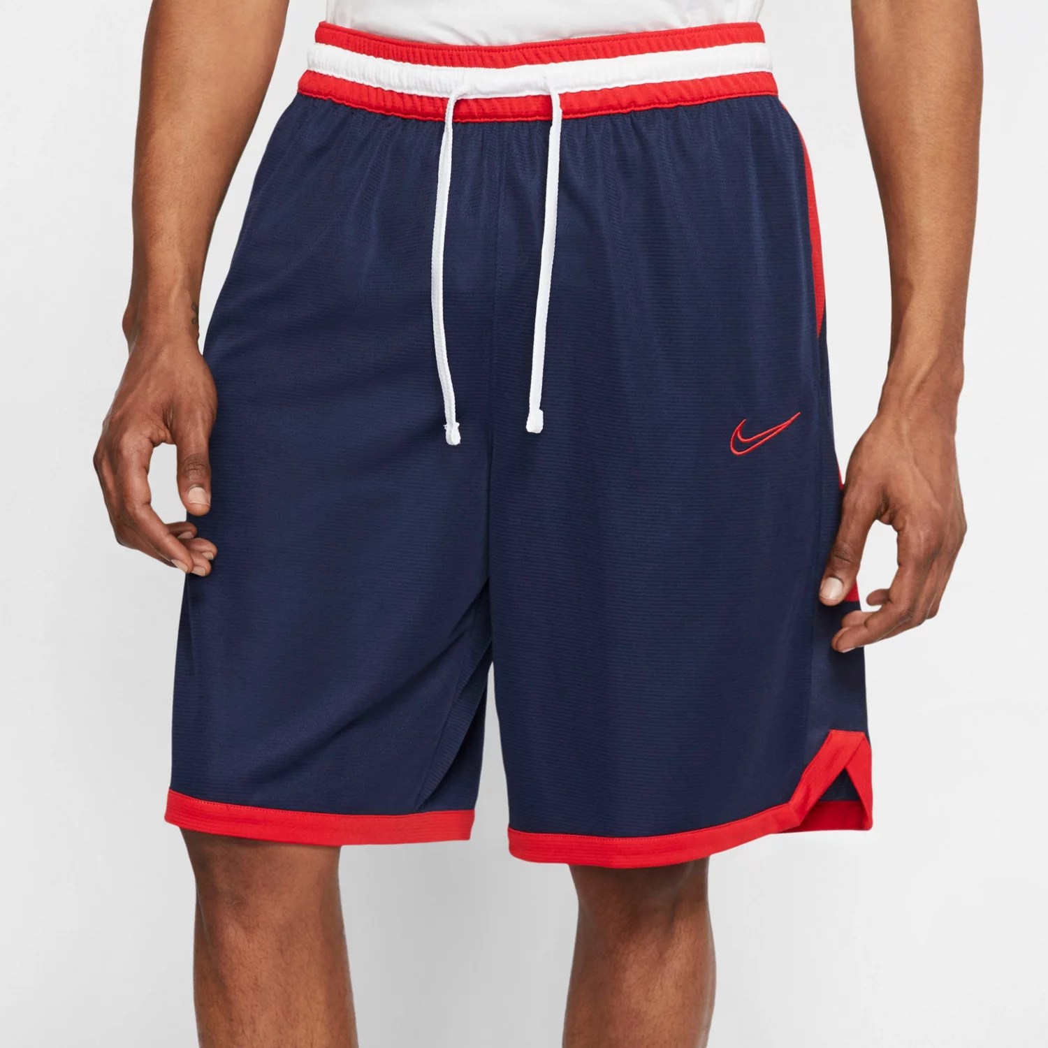 Nike Men's DriFIT Elite Basketball Shorts 10 in Academy