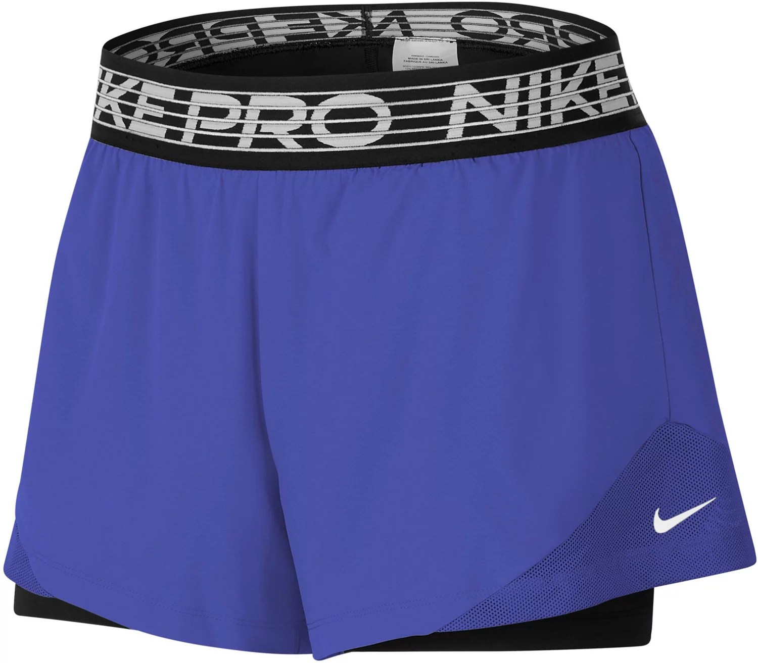 Nike Women's Pro Flex 2in1 Shorts Academy
