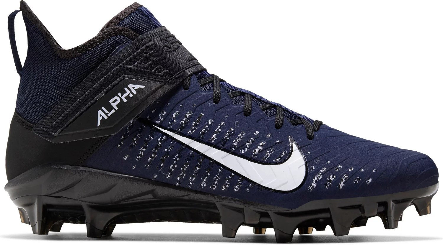 Nike Men's Alpha Menace Pro 2 Mid Football Cleats Academy