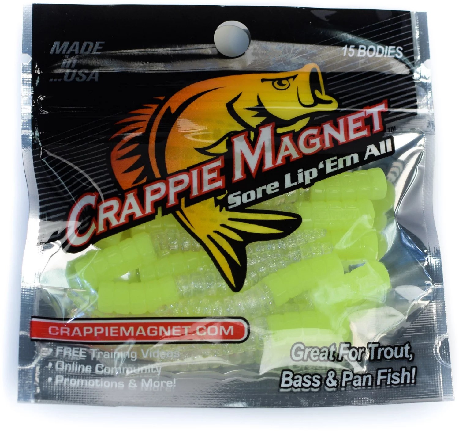 Leland Lures Crappie Soft Baits 15Pack Academy