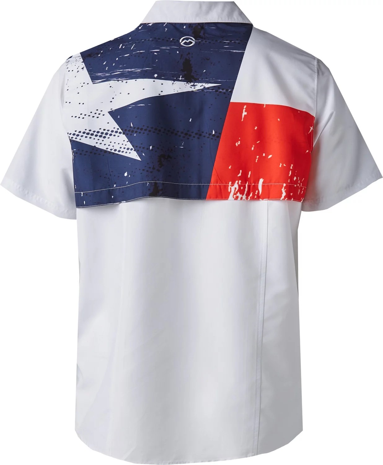 Magellan Outdoors Women's TX Flag Lake Fork Plus Size Fishing Top Academy