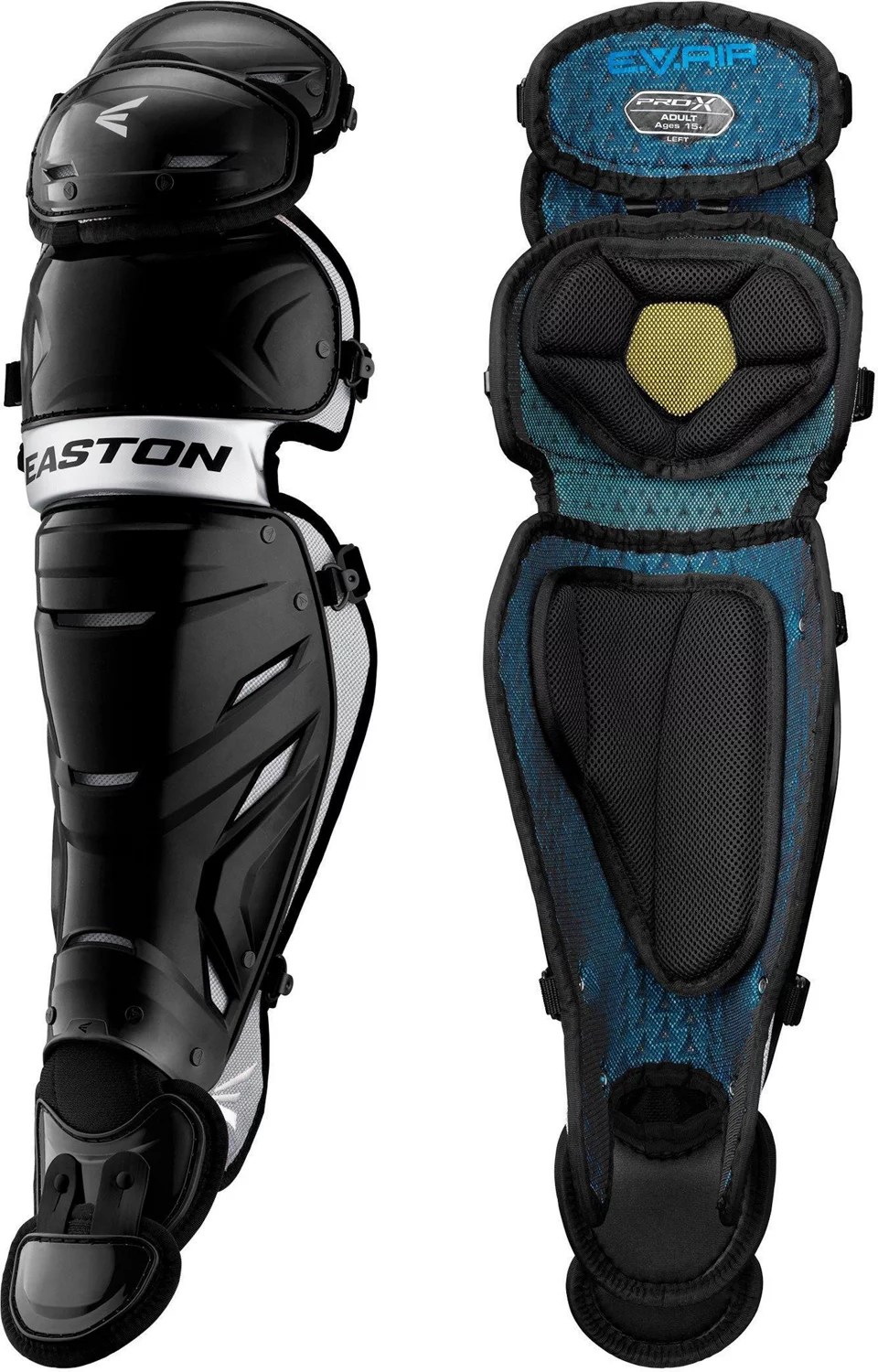 EASTON Adults' Pro X Catcher's Leg Guards Academy