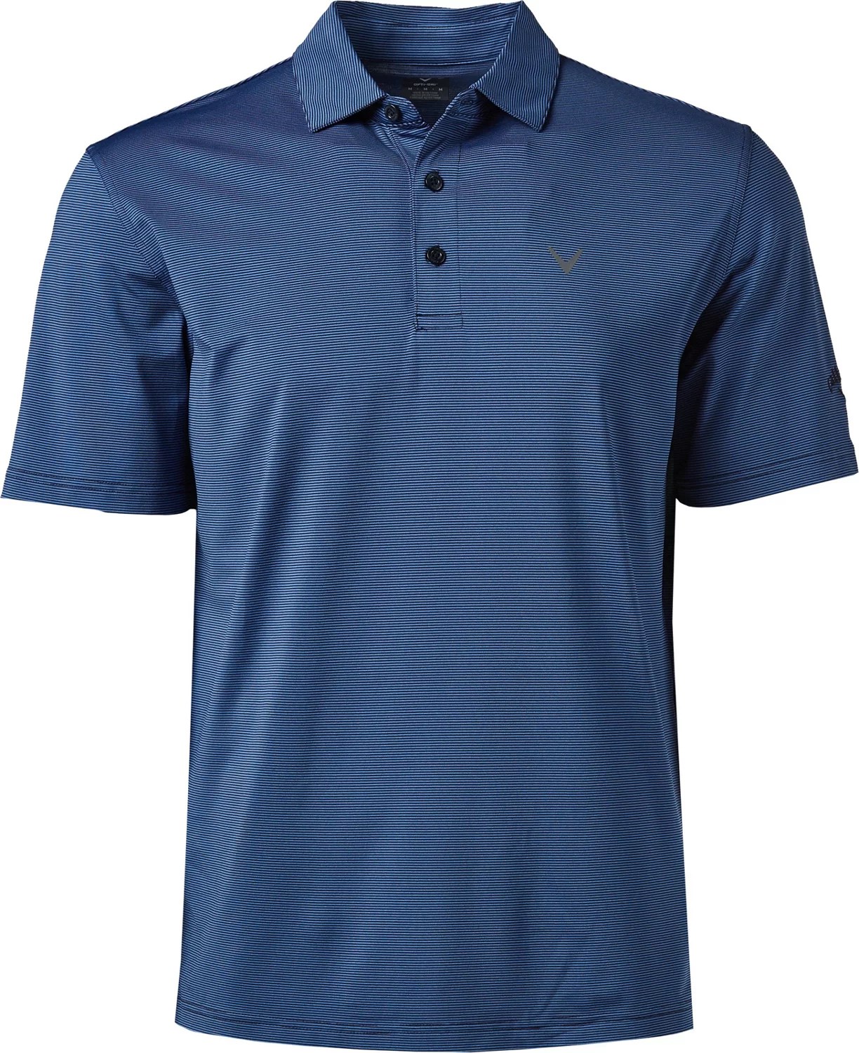 Callaway Men's Pro Spin Fine Line Stripe Golf Polo Shirt Academy