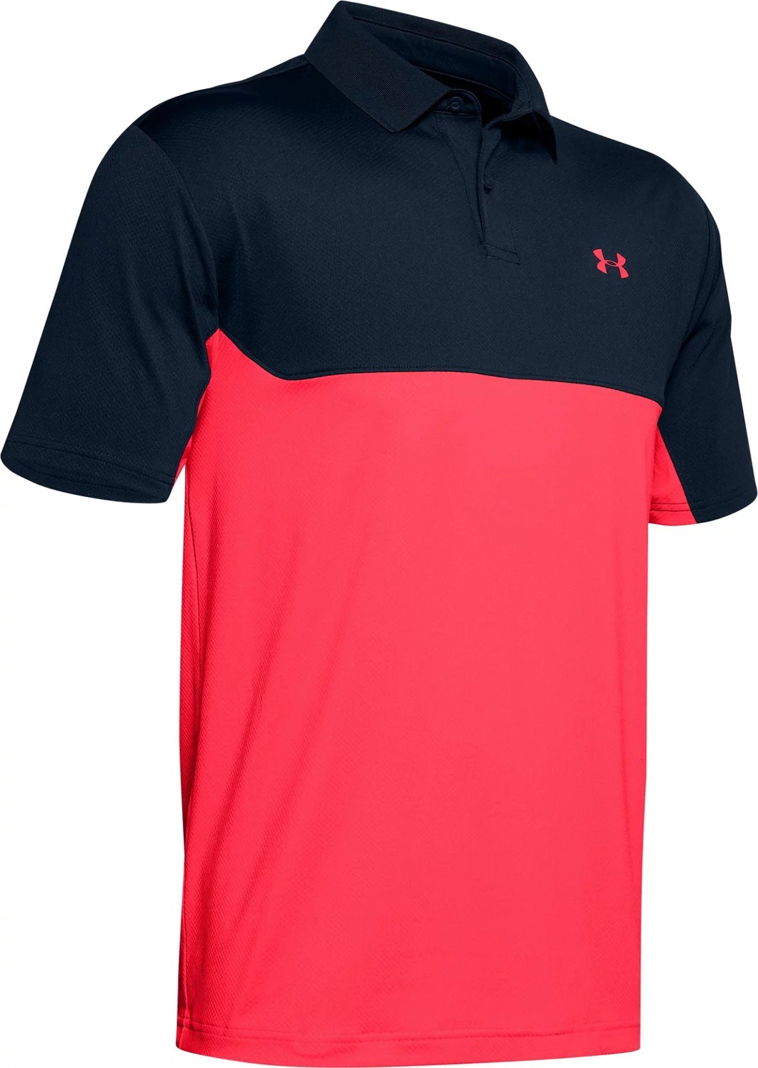 Under Armour Men's Performance 2.0 Colorblock Golf Polo Shirt Academy