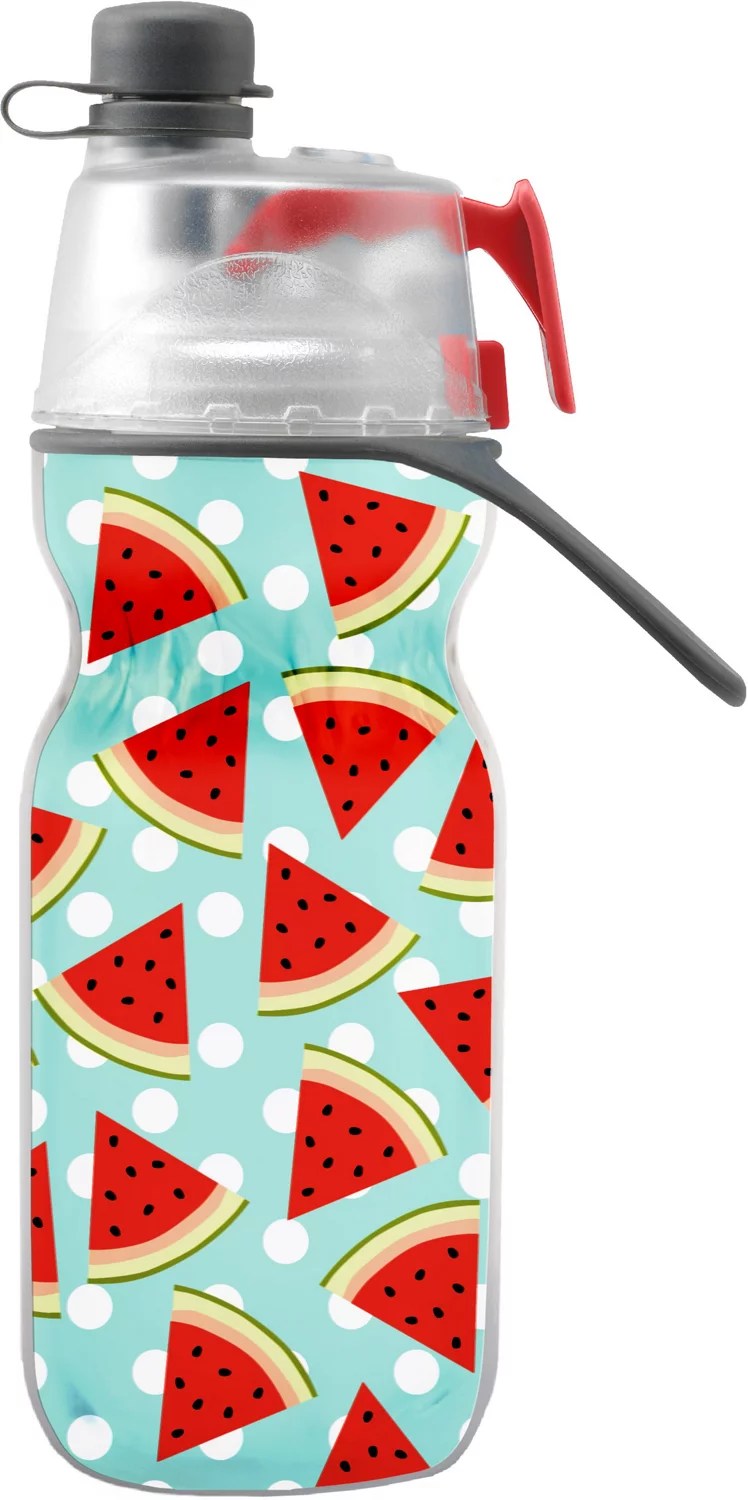 O2 COOL Mist 'N Sip 12 oz Watermelon Water Bottle Academy
